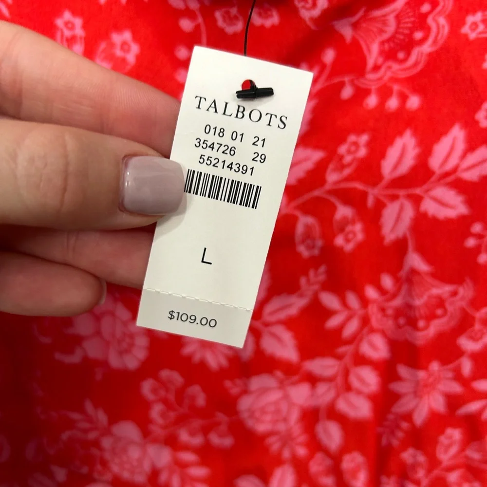 Talbots Ruffle Tiered Skirt - Picture 5 of 8